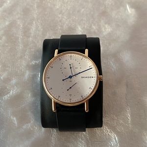 Unique black watch Men's Skagen